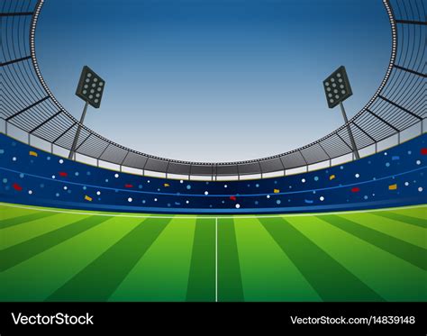 football field background vector